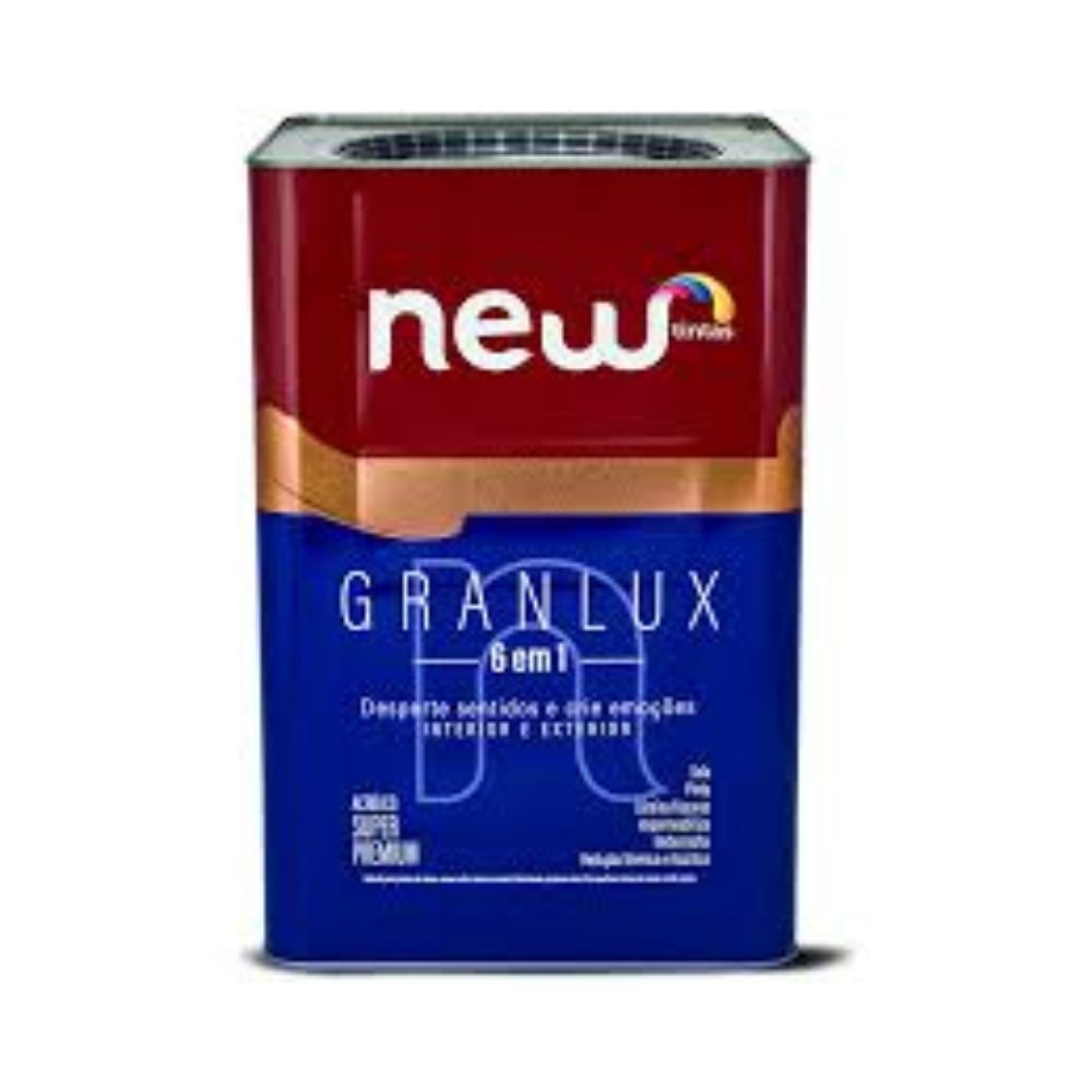 Tinta Emborrachada Granlux 18 litros Cinza Escuro
