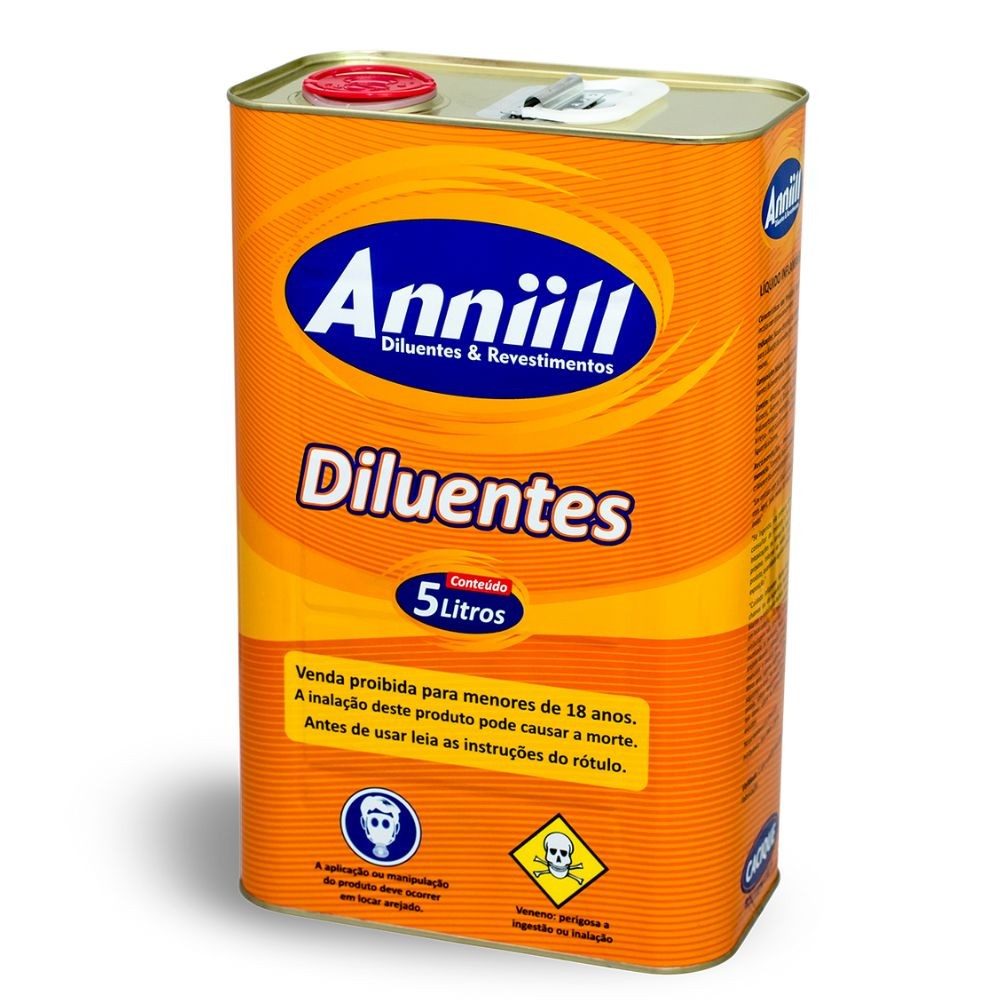 Solvente Anniill Thinner Nitro Super 137  5 litros