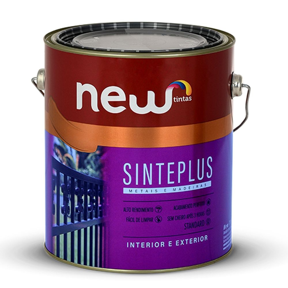 Tinta Esmalte Brilhante Sinteplus Sintético Standard 3,6 litros Verde Folha